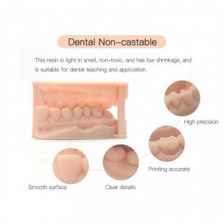 Anycubic Dental Non Castable Resin 3D Printer 500 Gram Stok Baru